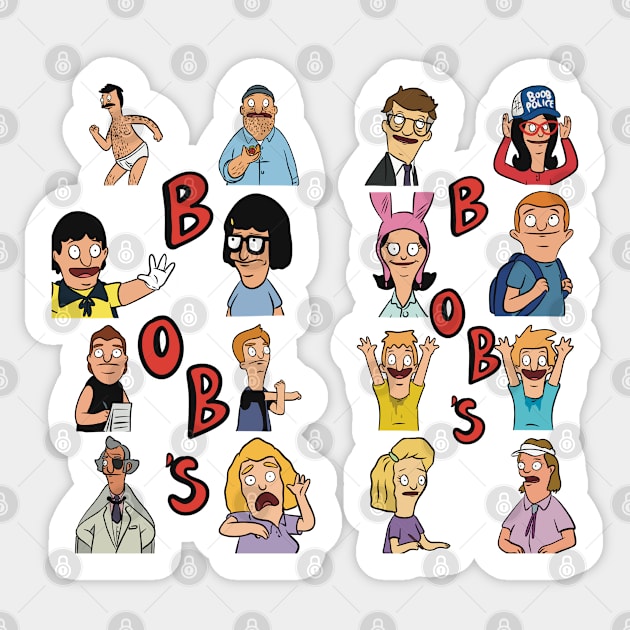 Bobs #81 Sticker by SugarSaltSpice